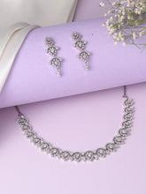 Pure Essence CZ Studded Necklace Set