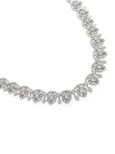 Pure Essence CZ Studded Necklace Set