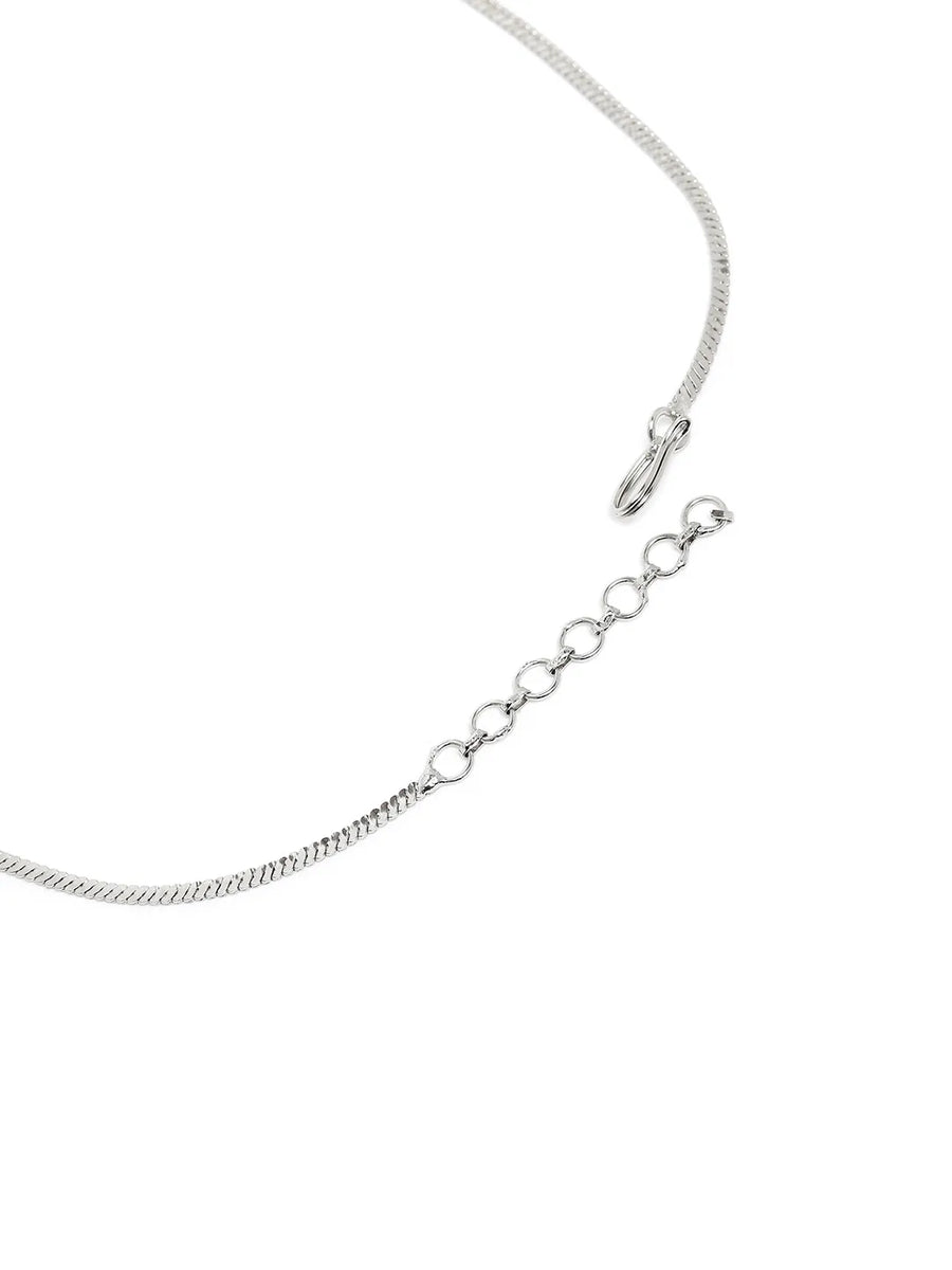 Pure Essence CZ Studded Necklace Set