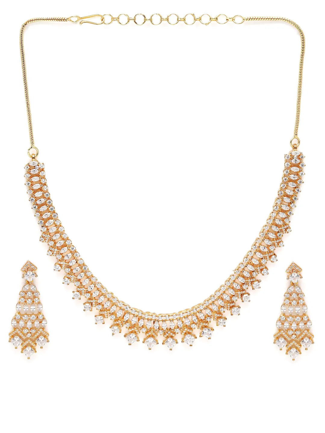 Shining Grace Necklace and Earring Set