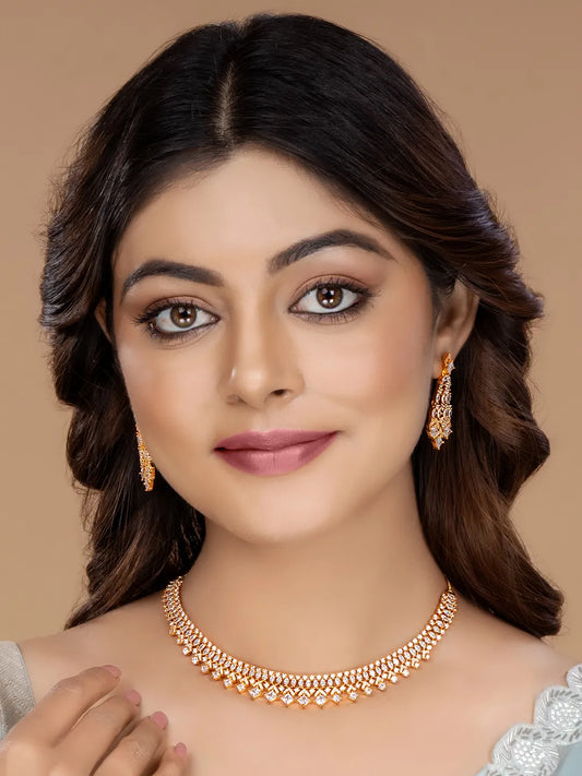 Shining Grace Necklace and Earring Set