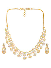 High End CZ Studded Necklace Set