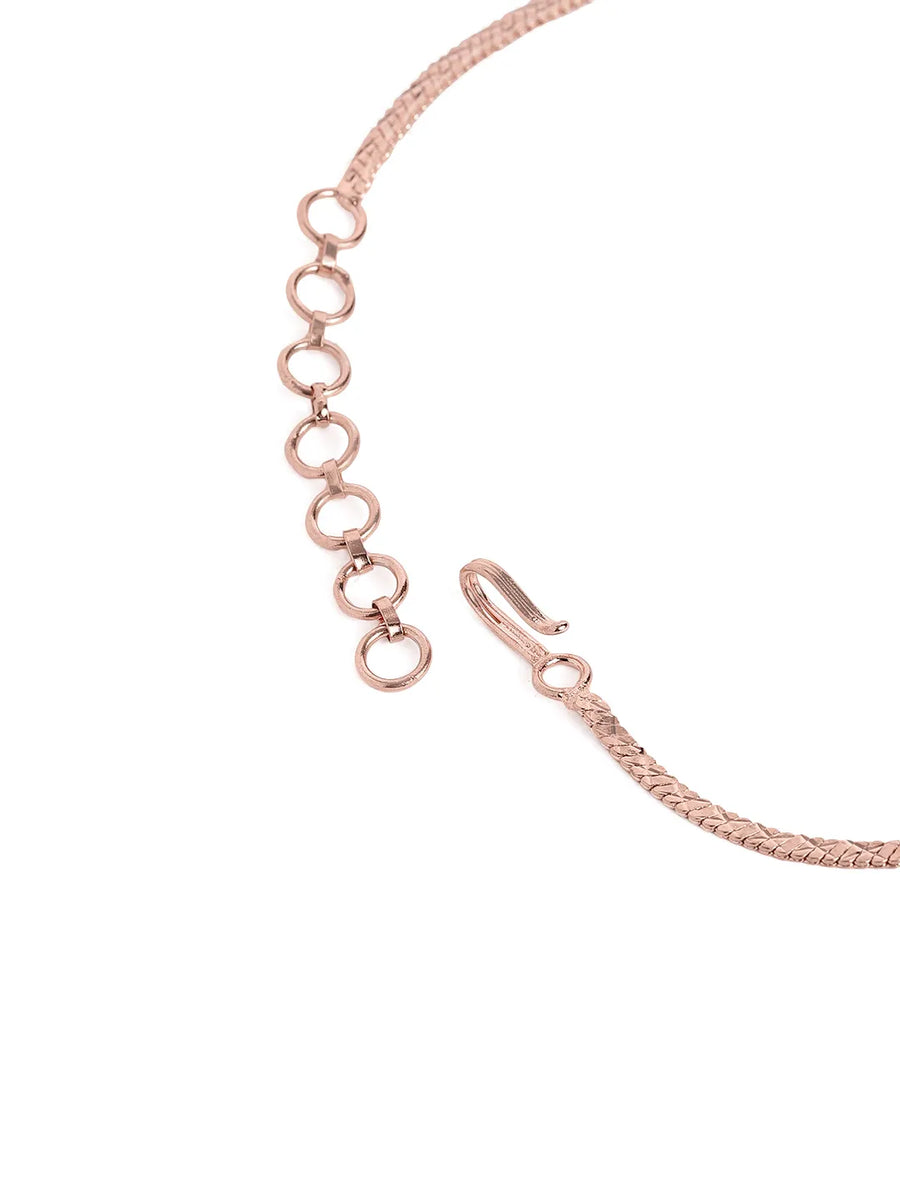 Timeless Floral CZ Necklace Earrings Set