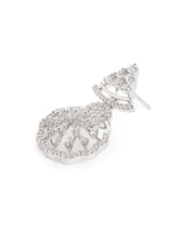 Timeless Floral CZ Necklace Earrings Set