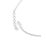 Ruby Oval Link Necklace with Earring