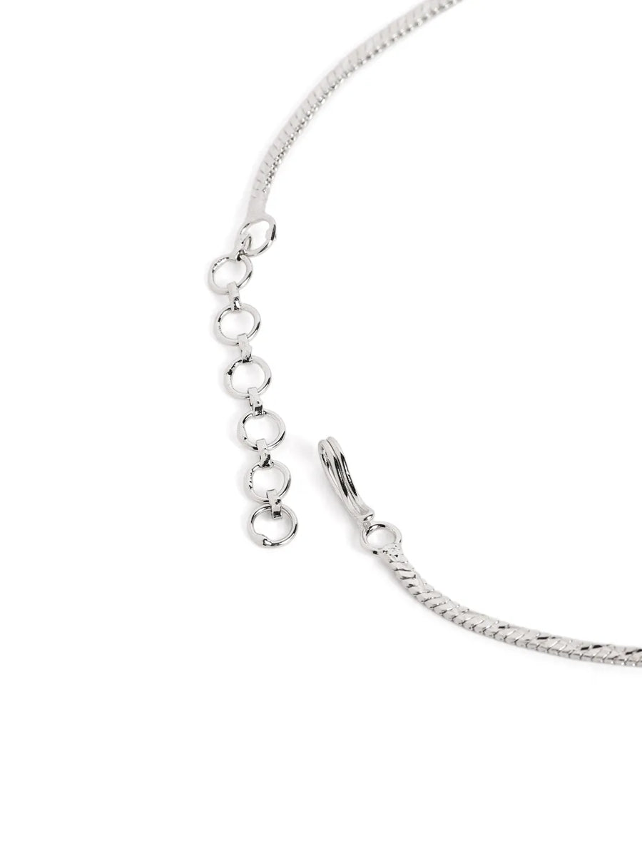 Royal Crystal Elegance Necklace Set - Silver Blue