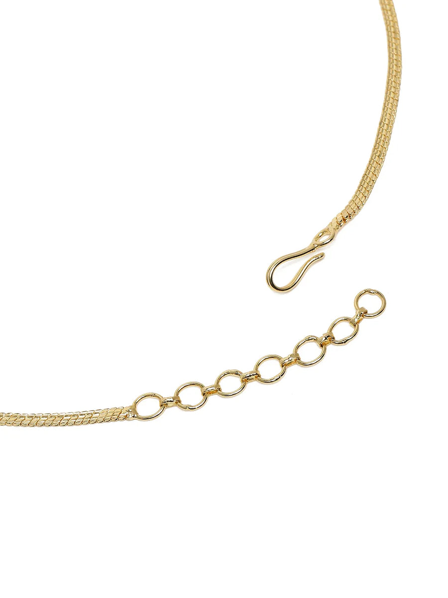 Glam Crystal Square Necklace Set