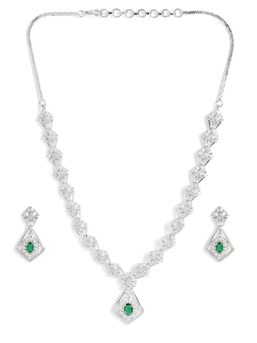 Timeless Emerald Luxe Necklace Set
