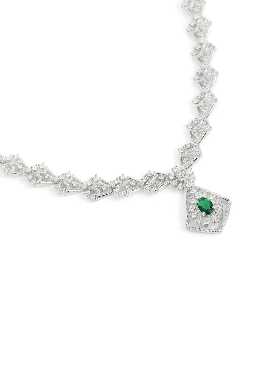 Timeless Emerald Luxe Necklace Set