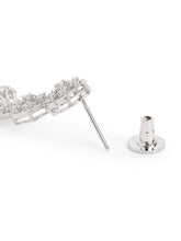 Ethereal Shell CZ Necklace Set - Silver