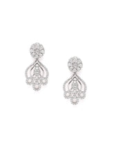 Classic CZ Filigree Pattern Necklace Set