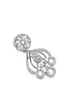 Classic CZ Filigree Pattern Necklace Set