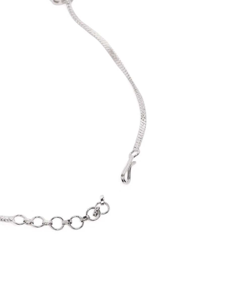 Classic CZ Filigree Pattern Necklace Set