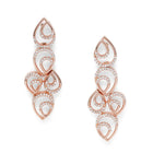Radiant CZ Pear Drop Necklace & Earrings
