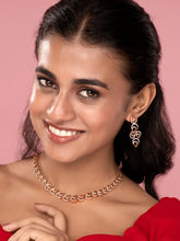 Radiant CZ Pear Drop Necklace & Earrings