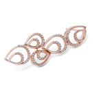 Radiant CZ Pear Drop Necklace & Earrings