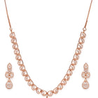 Dazzling Teardrop Necklace and Earrings