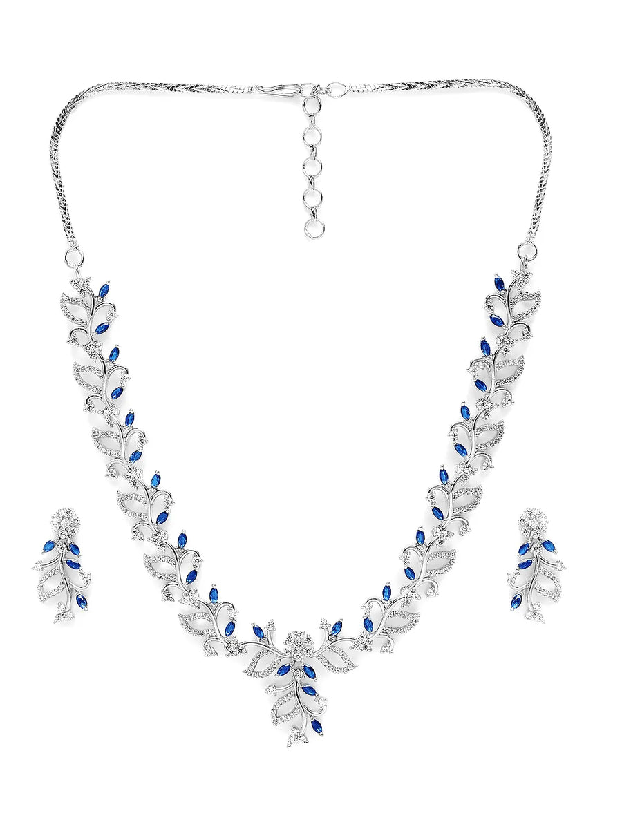 Eternal Shine CZ Necklace Set for Women