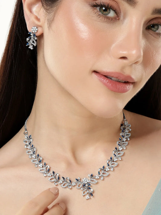 Eternal Shine CZ Necklace Set for Women