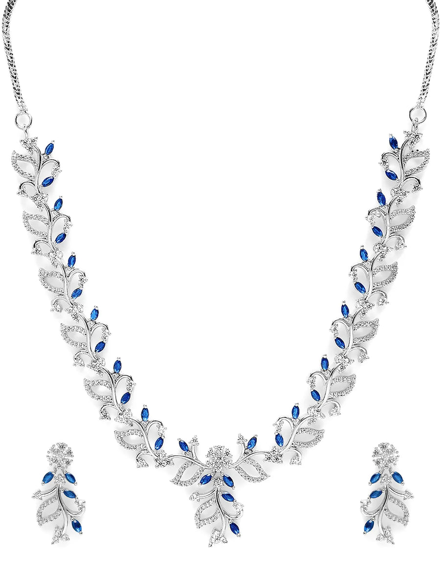 Eternal Shine CZ Necklace Set for Women