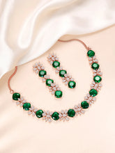 CZ Crystal Luxury Necklace Set