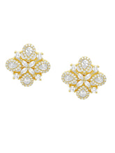 Blooming Elegance CZ Stud Pendant Set