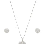 Star Petal Sparkling Pendant Set