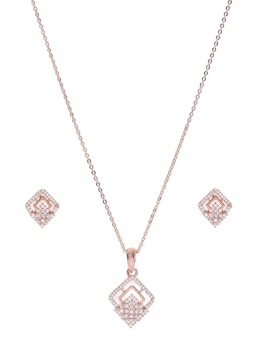 Studded Pendant Set | Sparkling Fashion Jewellery by Peora Fashions