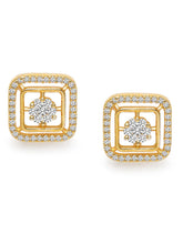 Eternal Glow CZ Studded Pendant Set