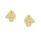 Majestic Shine CZ Studded Pendant Set