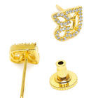 Majestic Shine CZ Studded Pendant Set