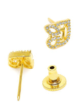 Majestic Shine CZ Studded Pendant Set