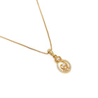 Regal Glow Cubic Zirconia Pendant Set