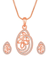 Divine Droplets CZ Pendant Set