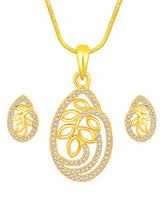 Divine Droplets CZ Pendant Set