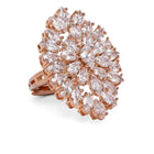 Grace Bloom Clustered Stone Ring