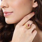 Pearl Stud Ring | Classic Fashion Jewellery by Peora