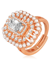 Timeless Treasures CZ Rose Gold Ring