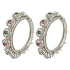Antique Echo Faux Kundan Bangles Set