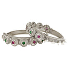 Antique Echo Faux Kundan Bangles Set