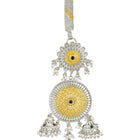 Floral Waist Challa with Pearl Jhumka