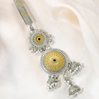 Floral Waist Challa with Pearl Jhumka