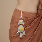 Floral Waist Challa with Pearl Jhumka