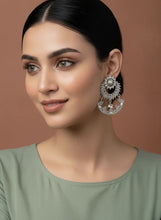 Heritage Arc Filigree Oxidized Danglers