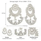 Heritage Arc Filigree Oxidized Danglers