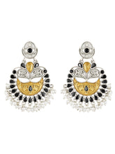 Ethereal Moonlit Dangle Tassel Earrings