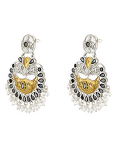 Ethereal Moonlit Dangle Tassel Earrings