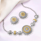 Traditional Mandala Design Necklace Set