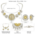 Traditional Mandala Design Necklace Set