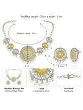 Traditional Mandala Design Necklace Set